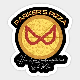 Parker's Pizza Sticker